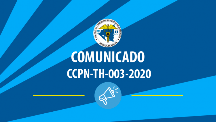 CCPN-TH-003-2020